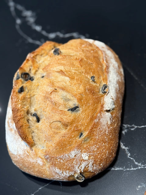 Olive Sourdough Bread