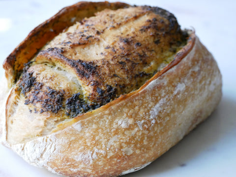 SOURDOUGH with PESTO